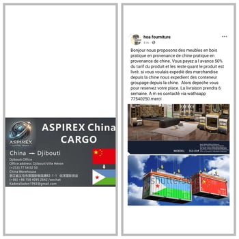 Expédition conteneur groupage depuis la chine à Djibouti