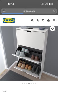 Meuble à chaussures IKEA neuf