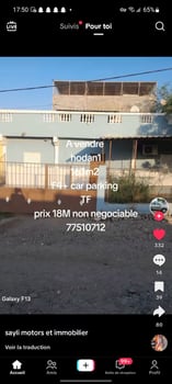 Maison à vendre à Hodan 2, F4 avec parking - Prix négociable