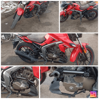 Moto presque neuve à vendre