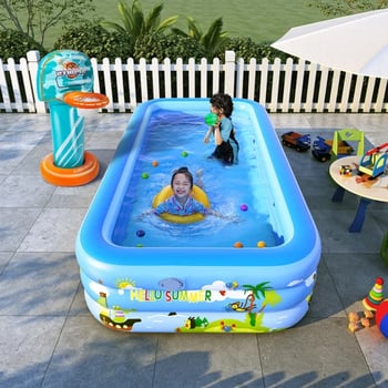 Piscine gonflable pour enfants – Grand format, idéale pour l’été