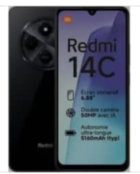 Smartphone Redmi 14 C en excellent état - 2 mois d'utilisation