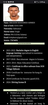 Anglophone en Recherche de Stage/recrutement