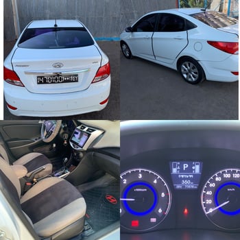 Hyundai Accent 2016, diesel, climatiseur, économique