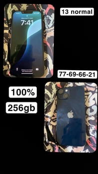 iPhone 13 256gb comme neuf - 100% batterie - à vendre