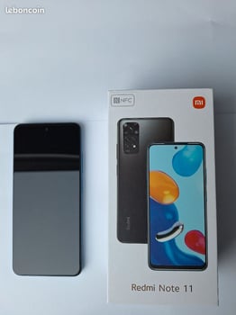 Redmi Note 11 128GB neuf avec accessoires complets