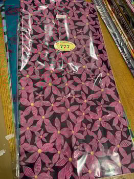 Boubous made in Switzerland - motifs floraux multicolores