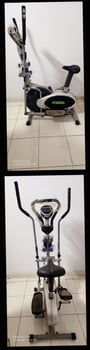 Bicyclette de sport avec cardio, comme neuf