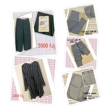 Pantalons femme neufs & de qualité, prix adorables