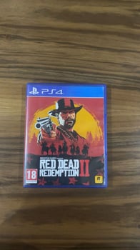 Jeu PS4 Red Dead Redemption II en parfait état