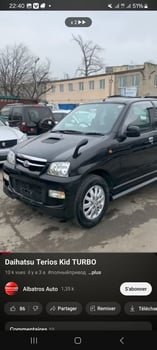 Daihatsu Terios Kid - Automatique - Noir