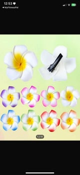 Fleurs de Frangipanier Artificielles - Parfaites pour Toutes Occasions !