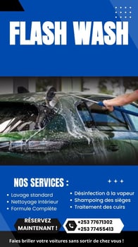 Service de lavage de voiture à domicile