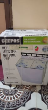 Machine à laver Geepas neuf en carton