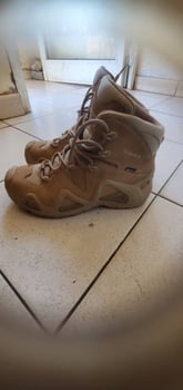 Chaussures militaire Zephyr GTX Mid TF couleur désert taille 42