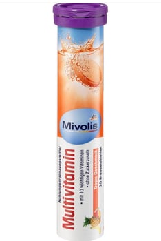 Vitamines tropicales sans sucre ajouté - 10 vitamines essentielles