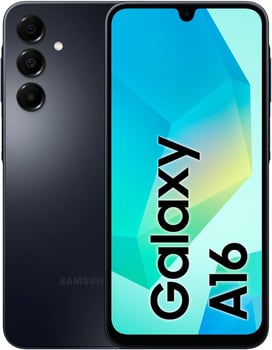 Samsung Galaxy A16, 128 Go, Ecran 6,7, Batterie 5000 mAh, Bleu Nuit