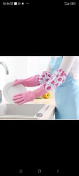 Gants pour tâches ménagères longue durée