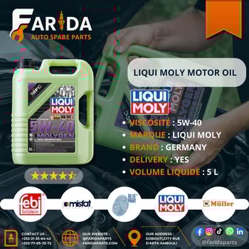Huile Moteur LIQUI MOLY 5W-40 Molygen