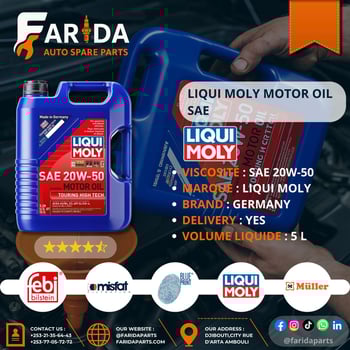 Huile Moteur LIQUI MOLY SAE 20W-50