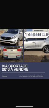 Kia Sportage 2016, boîte automatique, climatisation, excellent état