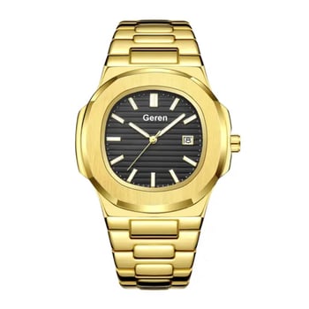 Montre dorée élégante - prix incroyable