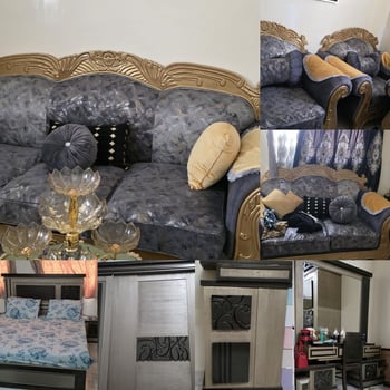 Salon et chambre à coucher de qualité, négociable