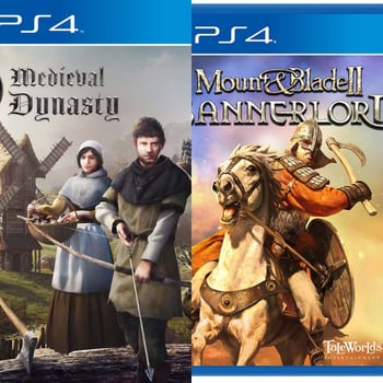 Recherche jeux PS4 Mount and Blade Bannerlord et Medieval Dynasty