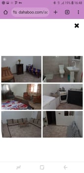 Villa meublé F2/F3 près de la clinique Affi