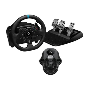 Volant G923 Logitech - Châssis confortable - Casque VR inclus