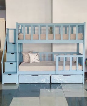 Lits superposés enfants sur-mesure – Sécurité & design