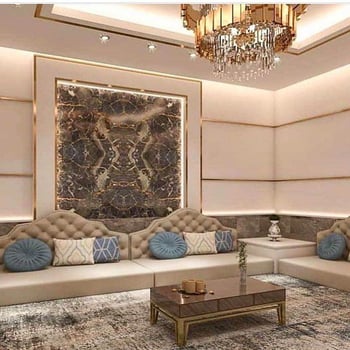 Salons traditionnels Qaaci sur-mesure plusieurs coloris et tissus au choix