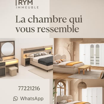Chambre à coucher sur commande
