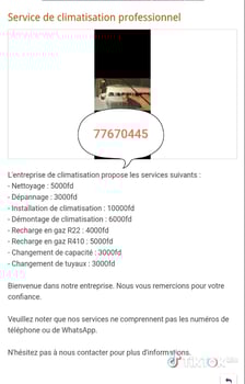 Réparation et maintenance de climatiseurs, plomberie et électricité disponible