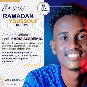 Jeune talentueux chez ADM Academic