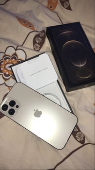 iPhone 12 Pro Max Blanc 256 Go, Batterie 85%, Garantie