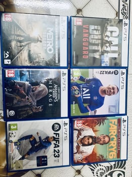 Jeux PS5 à vendre, prix négociable