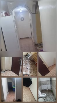Maison en dur et marbre à 4 chambres avec cuisine et véranda