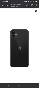 iPhone 11 256 Go, en excellent état recherché