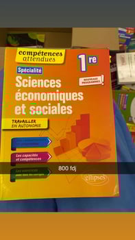 Annales pour première ES ou spécialité SES