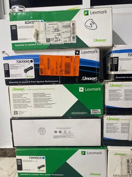 Cartouches Lexmark neuves à vendre, neuf sous emballage
