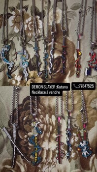 Collier Demon Slayer - Tous Piliers