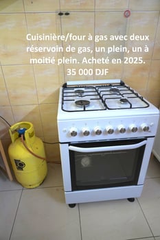 Cuisinière à gaz état impeccable