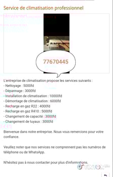 Dépannage de climatiseur toutes marques - Maintenance incluse