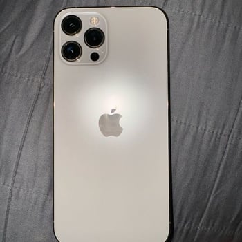 iPhone 12 Pro Max 256 Go, blanc, état impeccable