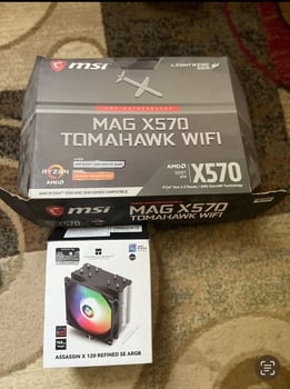 Pack Combo Ryzen 7 5800X + MSI MAG X570 Tomahawk Wifi + 32Go Ram