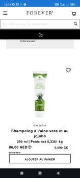 Shampooing naturel à l\'Aloé Vera et au Jojoba pour des cheveux doux et brillants