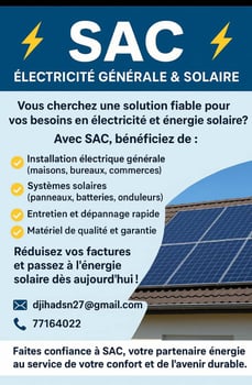 SAC - Solutions fiables en électricité et énergie solaire