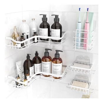 Étagères INOX pour Salle de bain et cuisine - Ultra solide et design élégant