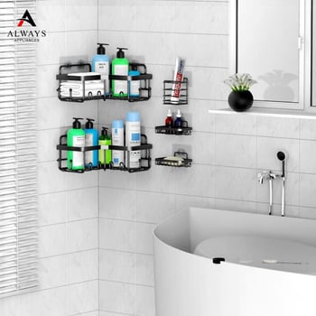 Étagères INOX pour Salle de bain et cuisine - Ultra solide et design élégant